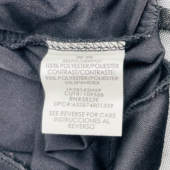 Speechless - Sleeveless Black‎ $ White Dress - Mini - XS - Picture 6 of 7